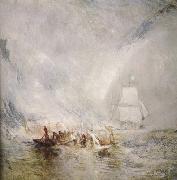 Joseph Mallord William Turner Whalers (mk31) oil painting reproduction